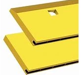 Kovametalliterät lumiauran terät